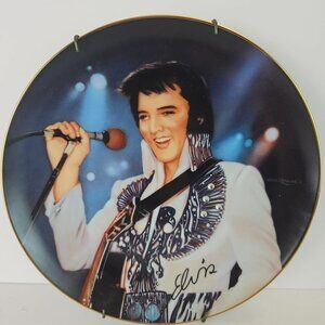 Elvis Presley Bradford Exchange The Phoenix  Remembering Elvis Plate